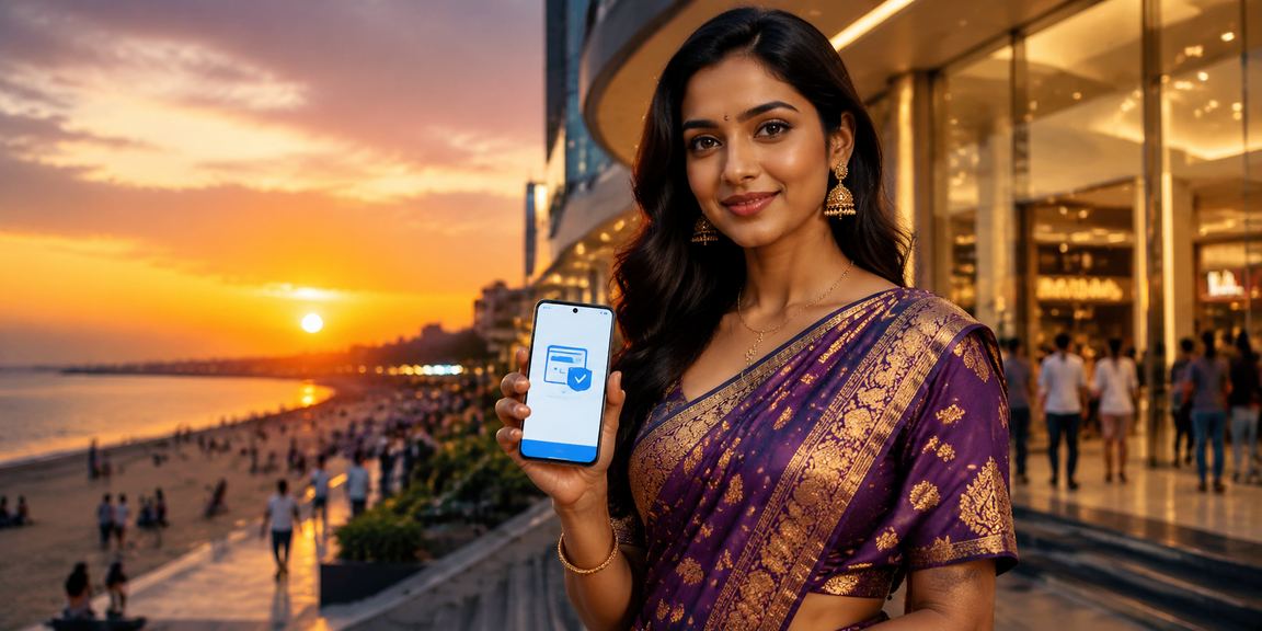 Mobile payment and Teen Patti gameplay on phone in Chennai